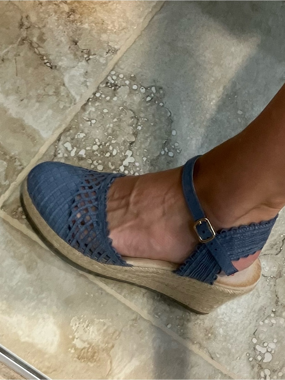 Jellypop Women's Denim Blue Espadrilles - Picture 4 of 4